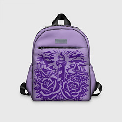 Детский рюкзак Маяк с розами и корабли, цвет: 3D-принт