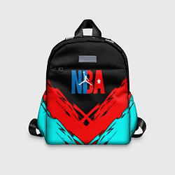 Детский рюкзак NBA краски геометрия