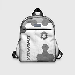 Детский рюкзак Yamaha - white gradient вертикально, цвет: 3D-принт