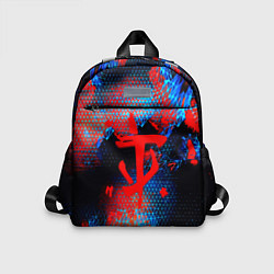 Детский рюкзак Doom космическая абстракция, цвет: 3D-принт