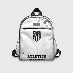 Детский рюкзак Atletico Madrid - white gradient по-центру, цвет: 3D-принт