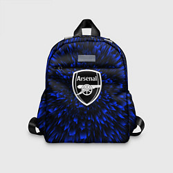 Детский рюкзак Arsenal blue energy, цвет: 3D-принт