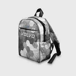 Детский рюкзак Volvo - grey gradient посередине, цвет: 3D-принт — фото 2