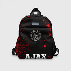 Детский рюкзак Ajax - red gradient по-центру, цвет: 3D-принт