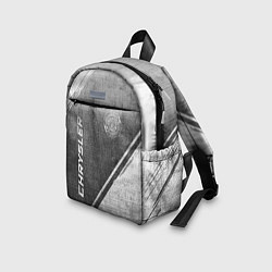 Детский рюкзак Chrysler - grey gradient вертикально, цвет: 3D-принт — фото 2