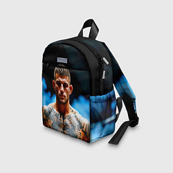 Детский рюкзак Дастин Порье в дыму, цвет: 3D-принт — фото 2