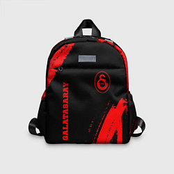Детский рюкзак Galatasaray - red gradient вертикально, цвет: 3D-принт