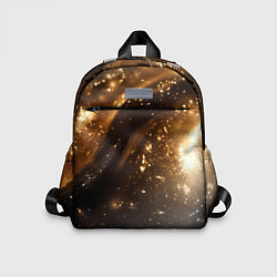 Детский рюкзак Блестящая текстура кофейного цвета, цвет: 3D-принт