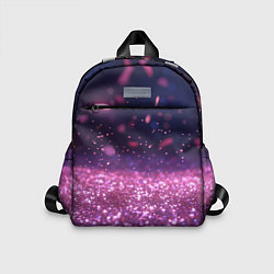Детский рюкзак Розовые блестящие блестки, цвет: 3D-принт