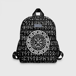 Детский рюкзак Руны и путеводный языческий символ, цвет: 3D-принт