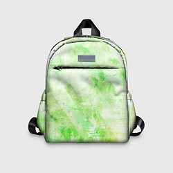 Детский рюкзак Абстракция - light green atom