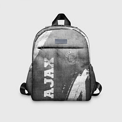 Детский рюкзак Ajax - grey gradient вертикально, цвет: 3D-принт