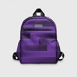 Детский рюкзак Color purple square, цвет: 3D-принт