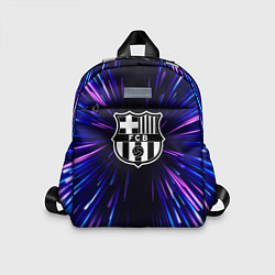 Детский рюкзак Barcelona neon energy, цвет: 3D-принт
