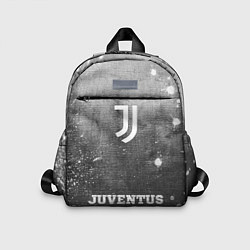 Детский рюкзак Juventus - grey gradient по-центру, цвет: 3D-принт