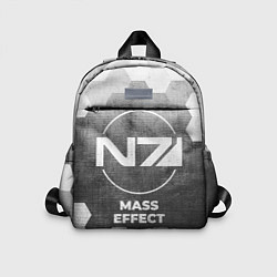 Детский рюкзак Mass Effect - grey gradient, цвет: 3D-принт