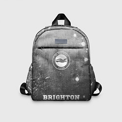 Детский рюкзак Brighton - grey gradient по-центру, цвет: 3D-принт