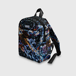 Детский рюкзак Звёздно-кислотная абстракция, цвет: 3D-принт — фото 2