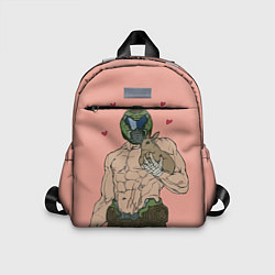 Детский рюкзак Палач рока с кроликом, цвет: 3D-принт