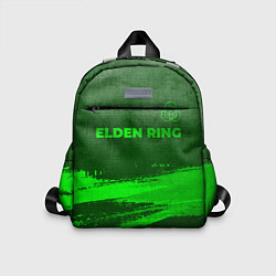 Детский рюкзак Elden Ring - green gradient посередине, цвет: 3D-принт