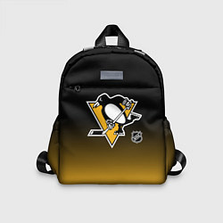 Детский рюкзак Питтсбург Пингвинз - градиент, цвет: 3D-принт