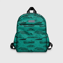 Детский рюкзак Корабли плывут по Неве, цвет: 3D-принт