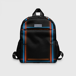 Детский рюкзак Neon black red blue
