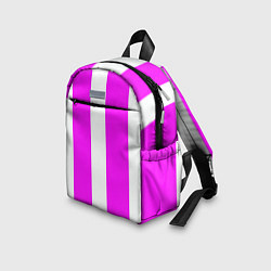 Детский рюкзак Color white pink line, цвет: 3D-принт — фото 2