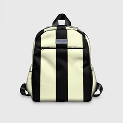 Детский рюкзак Color black beige line