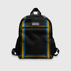 Детский рюкзак Neon yellow light blue