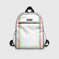 Детский рюкзак Neon light green red
