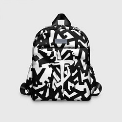 Детский рюкзак Doom x half life pattern, цвет: 3D-принт