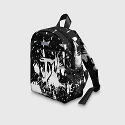 Детский рюкзак Doom белые краски, цвет: 3D-принт — фото 2