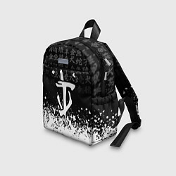 Детский рюкзак Doom японские символы краски, цвет: 3D-принт — фото 2