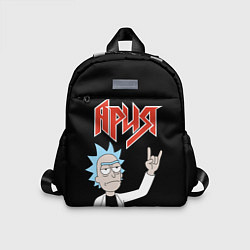 Детский рюкзак Ария и Рик Санчес из Рик и Морти, цвет: 3D-принт