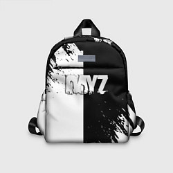 Детский рюкзак Dayz текстура черно белые краски