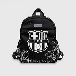 Детский рюкзак Barcelona деревья белые ночь, цвет: 3D-принт