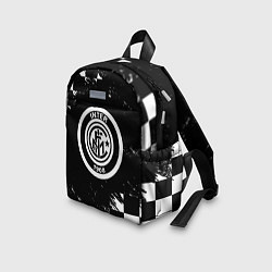 Детский рюкзак Inter клетка краски, цвет: 3D-принт — фото 2