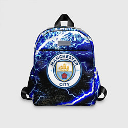 Детский рюкзак Манчестер сити молнии шторм, цвет: 3D-принт