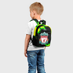 Детский рюкзак Ливерпуль кислотные краски, цвет: 3D-принт — фото 2