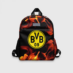 Детский рюкзак Borussia огонь текстура, цвет: 3D-принт