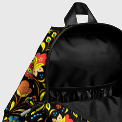 Детский рюкзак Хохлома узор, цвет: 3D-принт — фото 2