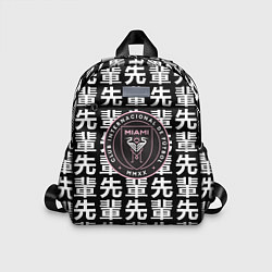 Детский рюкзак Inter japan black, цвет: 3D-принт