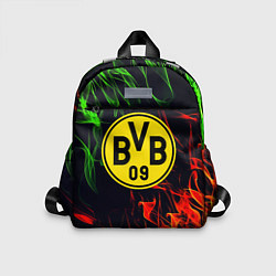 Детский рюкзак Borussia flame toxic, цвет: 3D-принт