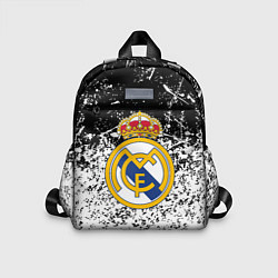 Детский рюкзак Реал Мадрид краски, цвет: 3D-принт