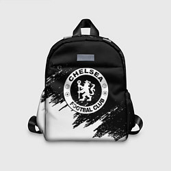 Детский рюкзак Чели белые краски текстура, цвет: 3D-принт