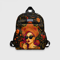 Детский рюкзак Славянская девушка, цвет: 3D-принт