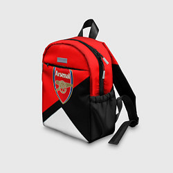 Детский рюкзак Arsenal geometry sport, цвет: 3D-принт — фото 2