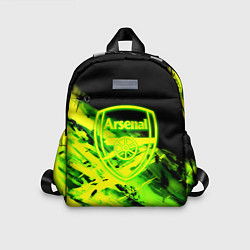 Детский рюкзак Арсенал кислотные краски, цвет: 3D-принт