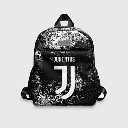 Детский рюкзак Ювентус брызги красок, цвет: 3D-принт